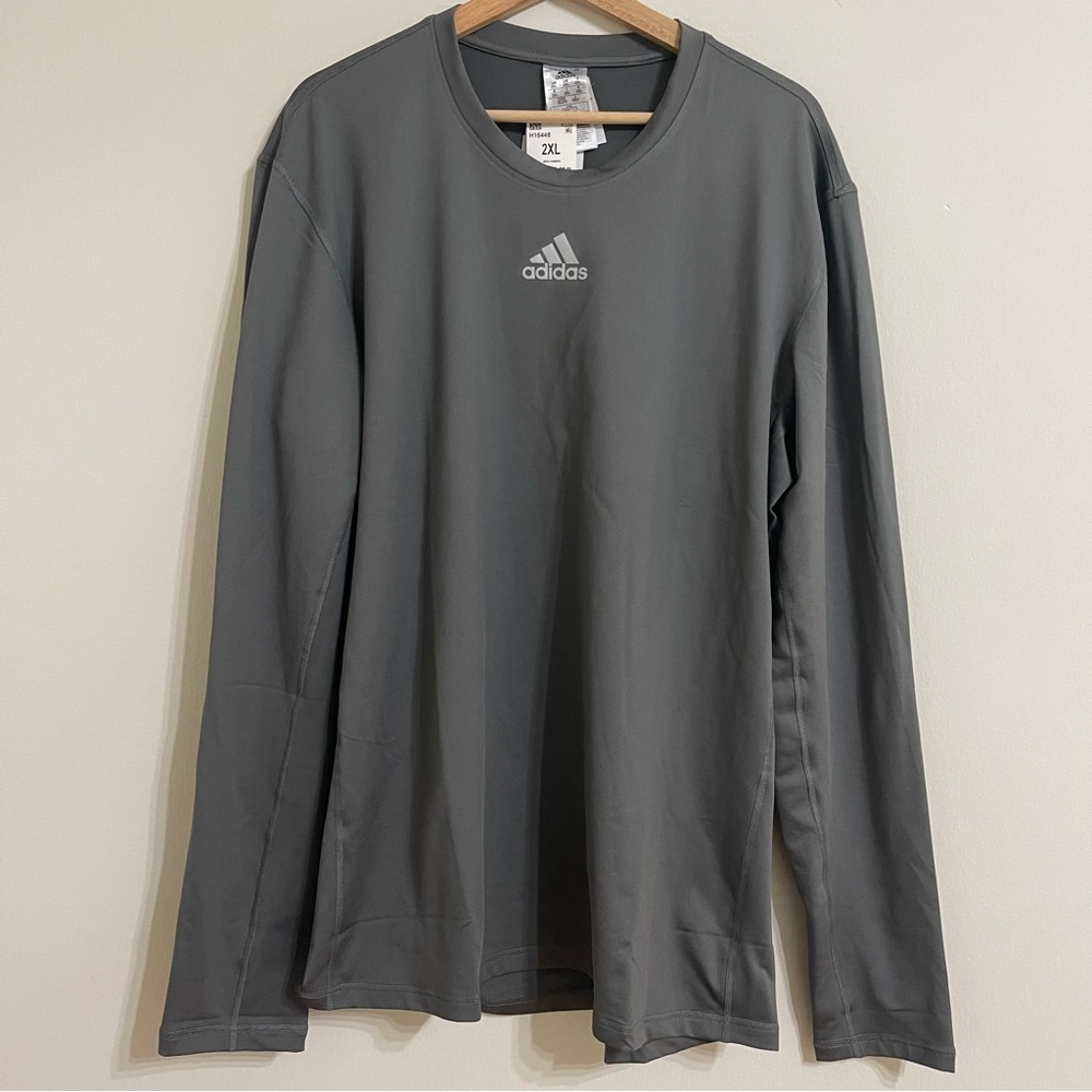 Adidas Men's Techfit Long Sleeve Warm Top